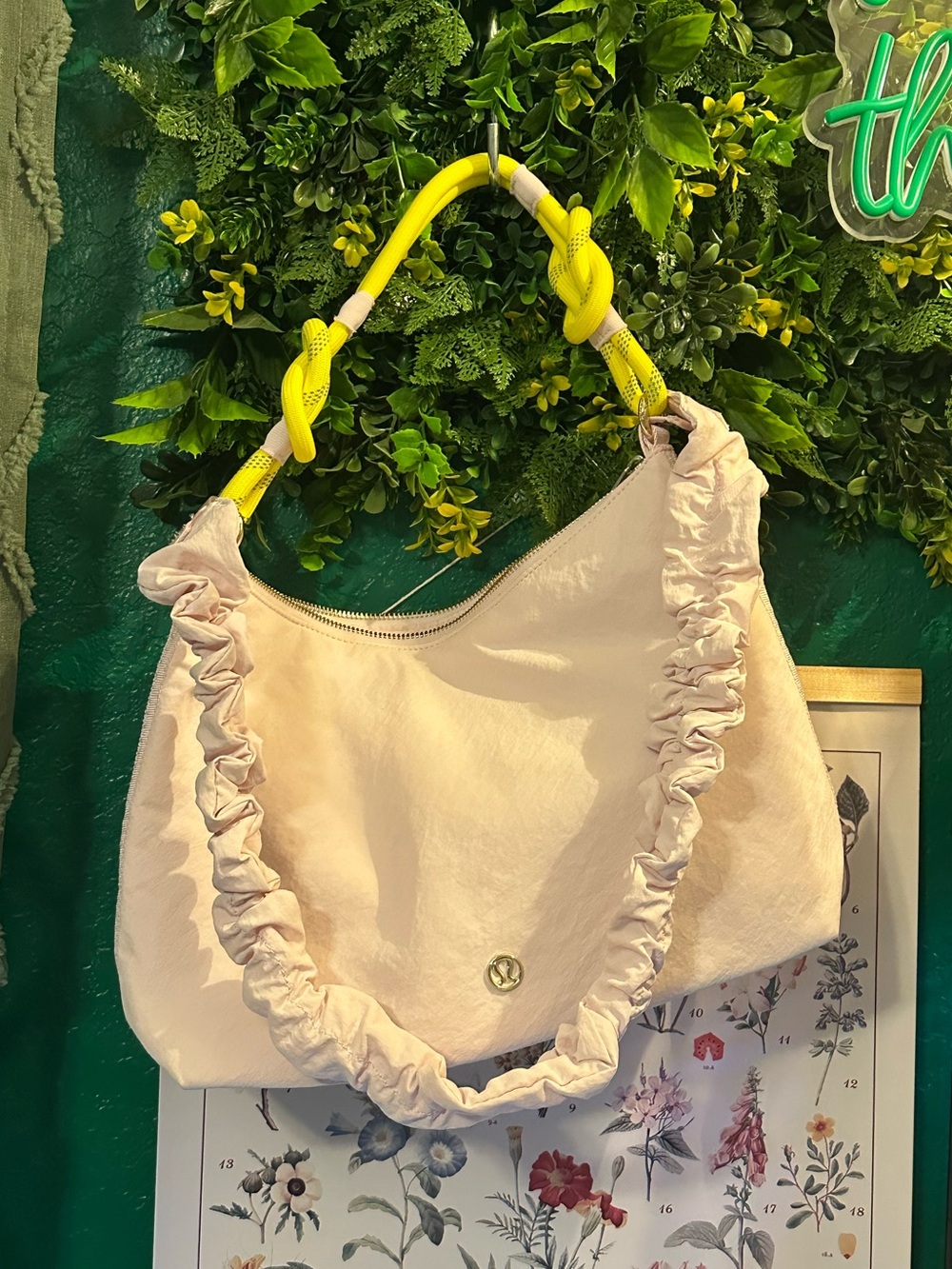 Ruffle Satchel - Picture 2 of 6